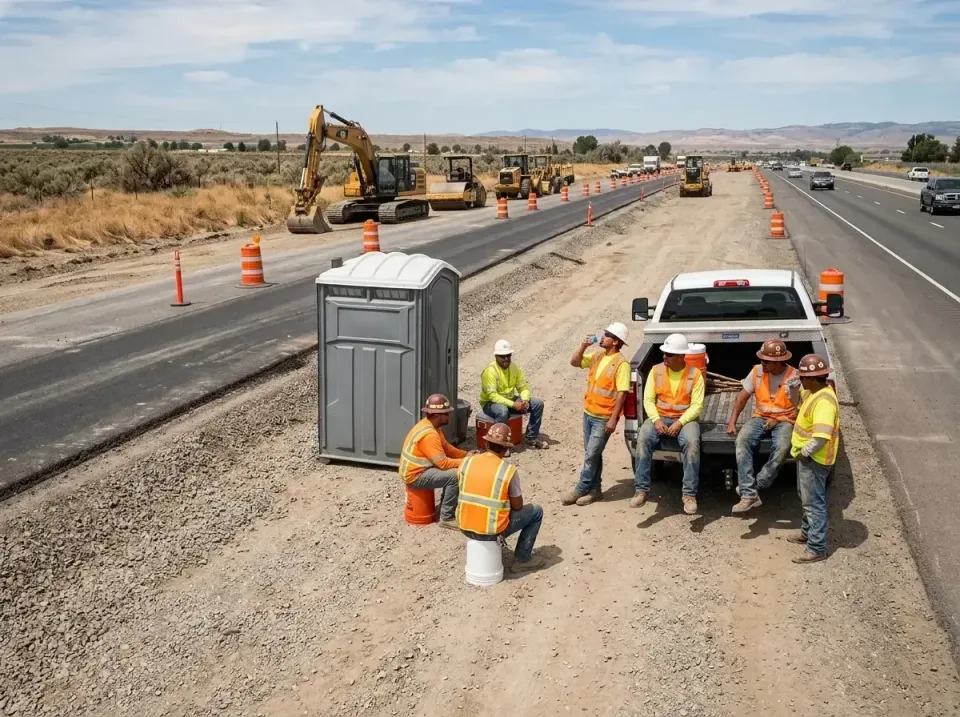 highway-road-construction-crew-007 — frequently asked questions, Porta Potty and Restroom Rentals in Kihei, HI